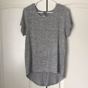 Market and spruce medium heather grey shirt